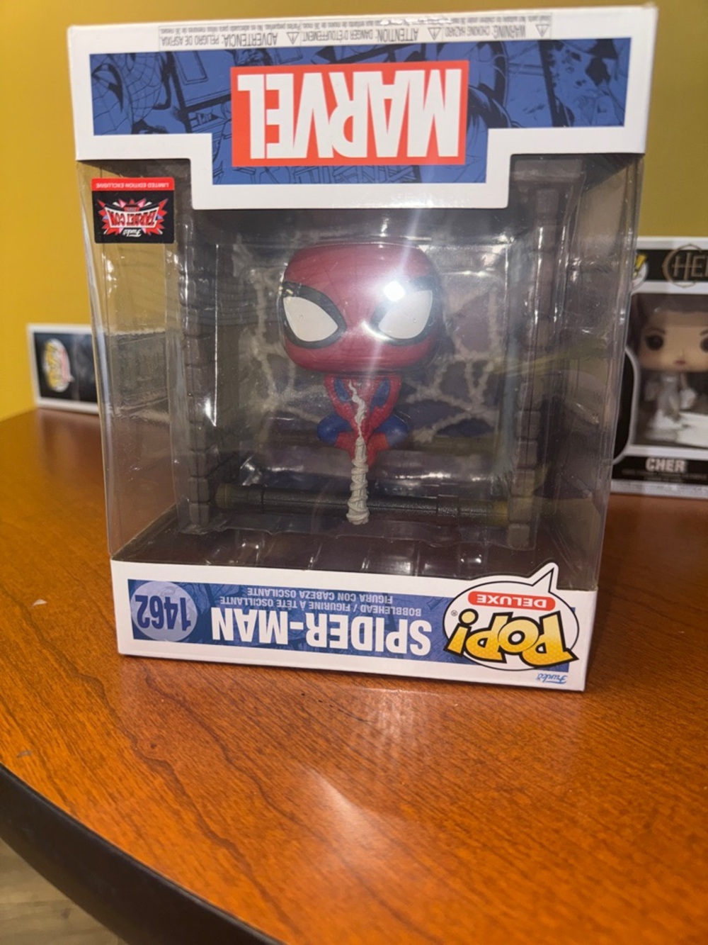 Funko Pop! Spider-Man Deluxe - Red, Blue & White